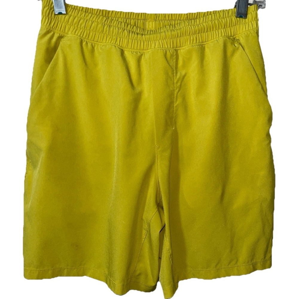 Lululemon Pace Breaker Shorts S Highlighter‎ Yellow 7" Lined Track Train Running